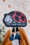 Conceptum Felpudo Pvc Ladybird Multicolor